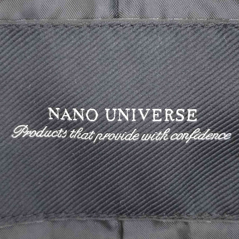 ナノユニバース NANO universe メルトン チェスターコート メンズ JPN:M