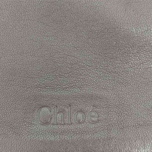 クロエ Chloe 裏地ニット レザーグローブ レディース