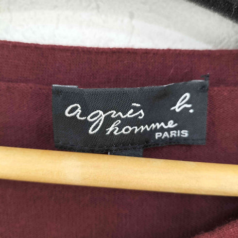 アニエスベー agnes b. カシミア15 Vネックニット メンズ