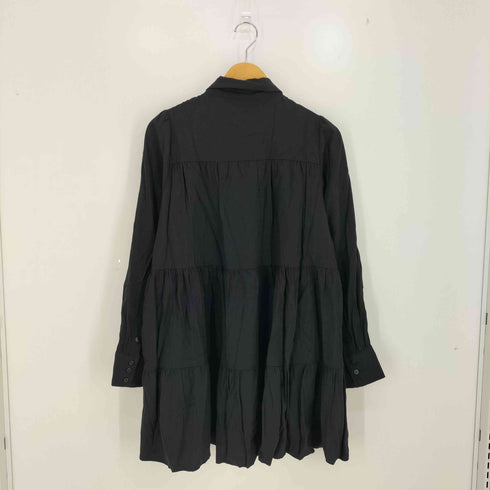 ザラ ZARA ティアードシャツワンピース レディース import:M