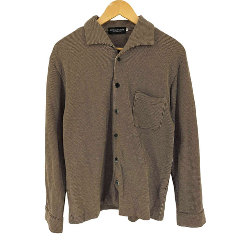 ROYAL FLASH ドット サーマル 開襟シャツ メンズ import:M