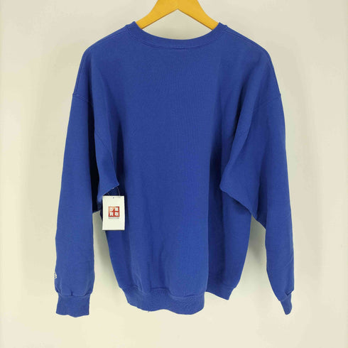 チャンピオン Champion 90S メキシコ製 ワンポイント ロゴ プリント コットンポリ クルーネック スウェット トレーナー メンズ import:L