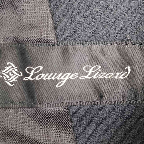 ラウンジリザード LOUNGELIZARD ショールカラー メルトン ジップコート メンズ JPN:1