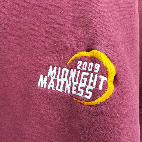ヘインズ Hanes 90s MIDNIGHT MADNESS 2009 刺繍 クルーネックスウェット メンズ import:L