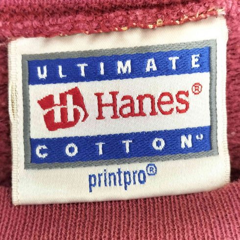 ヘインズ Hanes 90s MIDNIGHT MADNESS 2009 刺繍 クルーネックスウェット メンズ import:L
