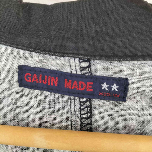 ガイジンメイド GAIJIN MADE ブラックシャンブレー カバーオール メンズ JPN:M