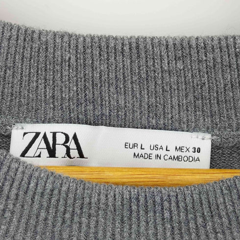 ザラ ZARA BASIC-SWEATSHIRT レディース import:L
