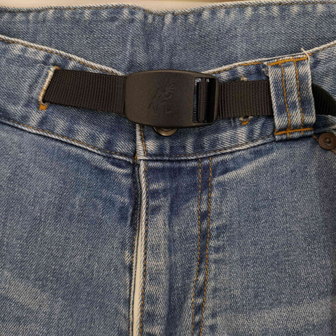 グラミチ GRAMICCI 別注 Mt Design 3776 ナローストレッチデニム クライミングパンツ メンズ JPN:S