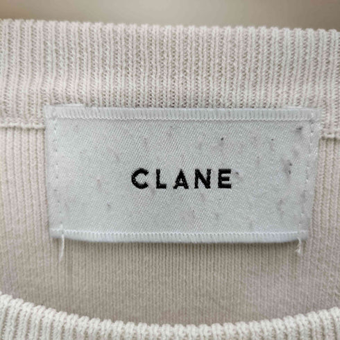クラネ CLANE BASIC COMPACT KNIT TOPS レディース 2