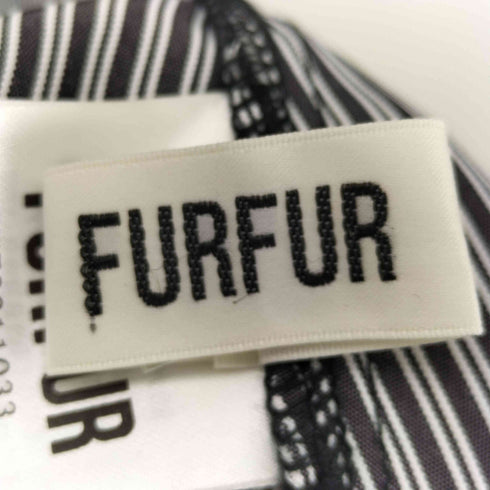 ファーファー furfur ミックスマテリアルドレス ペチコート付き レディース ONE SIZE