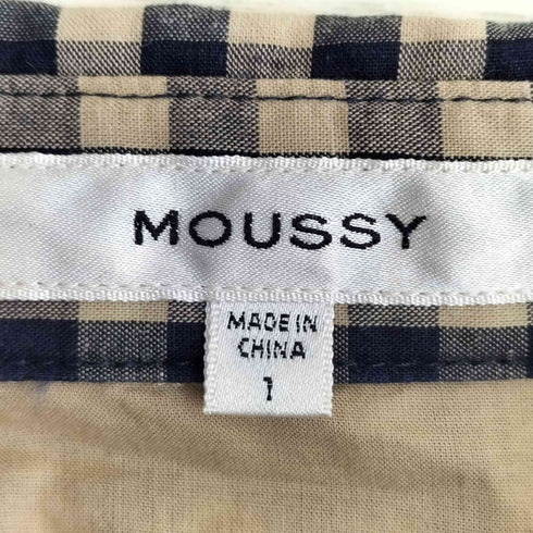 マウジー moussy CANDY SLEEVE INDIGO MINI ドレス レディース JPN:1