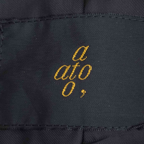アトウ ato カットオフ モールスキン ダブルコート メンズ JPN:46