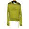 メゾンスペシャル MAISON SPECIAL Bright Logo Sheer Knitwear レディース FREE