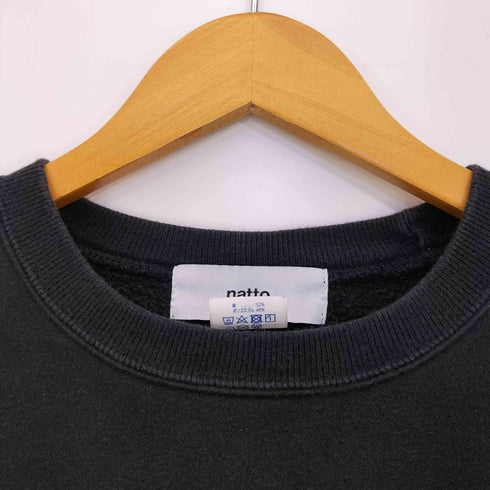 natto 10.0oz natto logo sweat メンズ JPN:XL