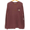 カーハート Carhartt バックプリント ポケットロングスリーブTシャツ 長袖 メンズ import:M