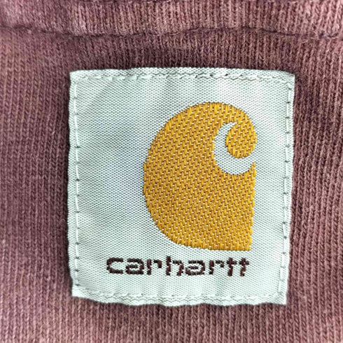 カーハート Carhartt バックプリント ポケットロングスリーブTシャツ 長袖 メンズ import:M