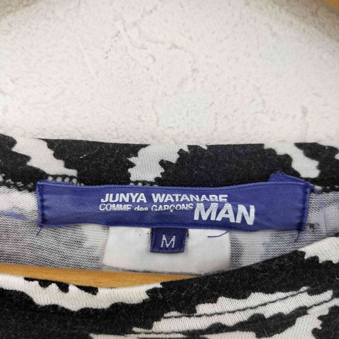 ジュンヤワタナベコムデギャルソンマン JUNYA WATANABE COMME des GARCONS MAN 17SS 総柄 クルーネックTシャツ メンズ JPN:M