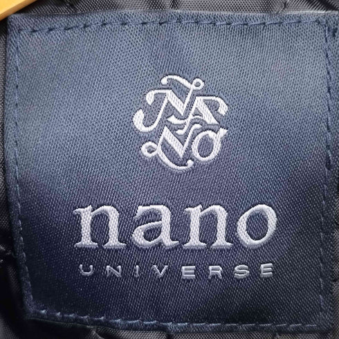 ナノユニバース NANO universe フェイクスエード 裏地キルティング モッズコート メンズ JPN:S