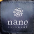 ナノユニバース NANO universe フェイクスエード 裏地キルティング モッズコート メンズ JPN:S