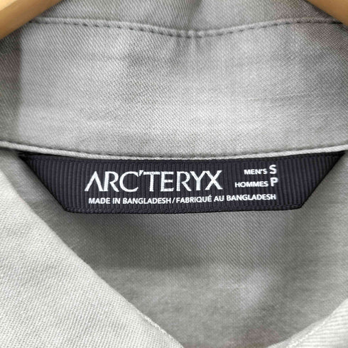 アークテリクス ARCTERYX レギュラーカラーシャツ メンズ import:S