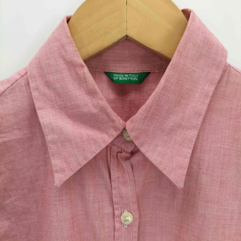 ベネトン BENETTON イタリア製 コットンシャツ レディース