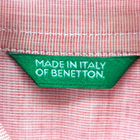 ベネトン BENETTON イタリア製 コットンシャツ レディース