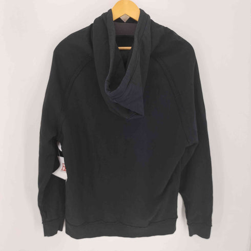 オールセインツ ALLSAINTS DIVERGE OTH HOOD インサイドアウト ロゴプリント アシンメトリー プルオーバーパーカー メンズ import:S