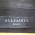 オールセインツ ALLSAINTS DIVERGE OTH HOOD インサイドアウト ロゴプリント アシンメトリー プルオーバーパーカー メンズ import:S