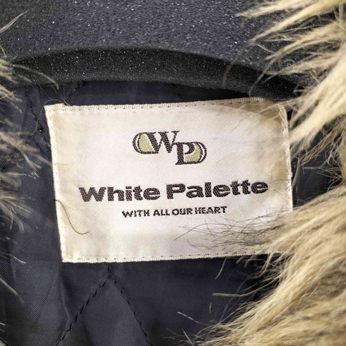 WHITE PALETTE ファー デニムジャケット レディース JPN:M