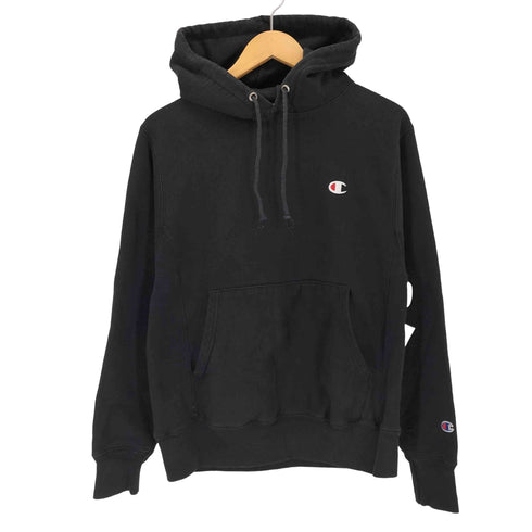 チャンピオン Champion 青タグ REVERSE WEAVE ワンポイント刺繍パーカー レディース import:S