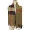 バーバリー BURBERRY チェック柄ウールマフラー レディース