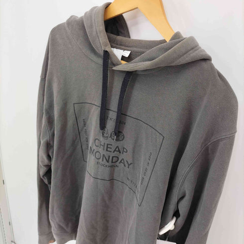 チープマンデー CHEAP MONDAY BOX LOGO HOOD PULLOVER メンズ import:M