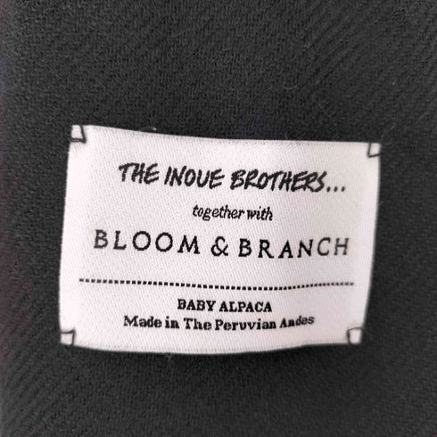 ザイノウエブラザーズ THE INOUE BROTHERS ベビーアルパカ マフラー メンズ