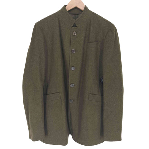 ボッテガヴェネタ BOTTEGA VENETA MADE IN ITALY スタンドカラーウールジャケット メンズ 52