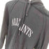 オールセインツ ALLSAINTS DIVERGE OTH HOOD インサイドアウト ロゴプリント アシンメトリー プルオーバーパーカー メンズ import:S