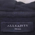 オールセインツ ALLSAINTS DIVERGE OTH HOOD インサイドアウト ロゴプリント アシンメトリー プルオーバーパーカー メンズ import:S