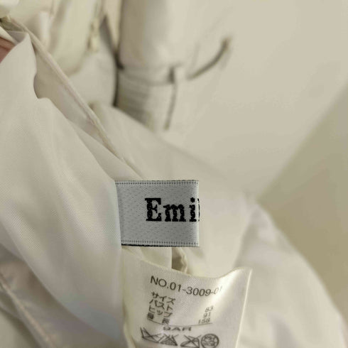 EMILYAN ラクーンファー パデッドコート レディース 9AR