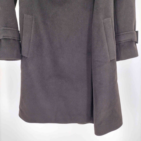 ジェラールダレル GERARD DAREL ウエストベルト ウール アンゴラ スタンドネック Aライン コート レディース FR:36