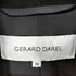 ジェラールダレル GERARD DAREL ウエストベルト ウール アンゴラ スタンドネック Aライン コート レディース FR:36