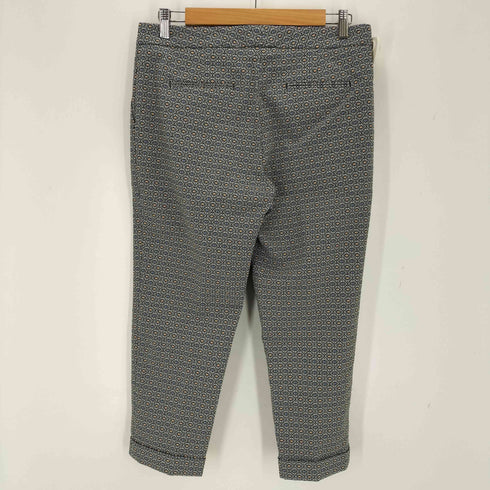 エトロ ETRO 総柄 センタープレスパンツ レディース 44