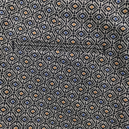 エトロ ETRO 総柄 センタープレスパンツ レディース 44