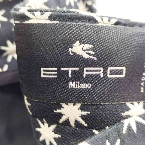 エトロ ETRO 総柄 ストレートパンツ レディース 44