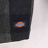 ディッキーズ Dickies 裏地キルティング 中綿ジップアップチェックブルゾン メンズ import:L