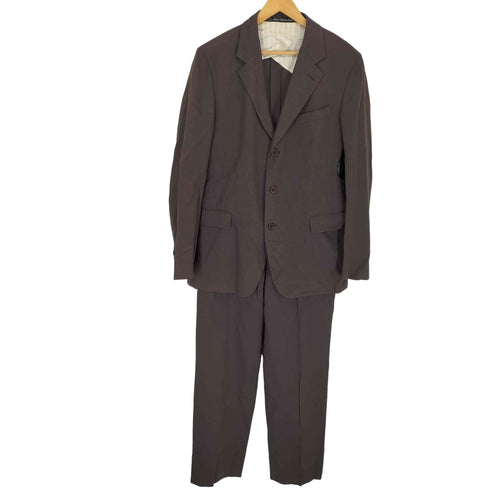 ボッテガヴェネタ BOTTEGA VENETA MADE IN ITALY リネン混 テーラードジャケットセットアップ メンズ 52