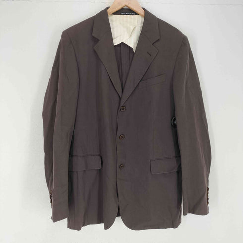 ボッテガヴェネタ BOTTEGA VENETA MADE IN ITALY リネン混 テーラードジャケットセットアップ メンズ 52