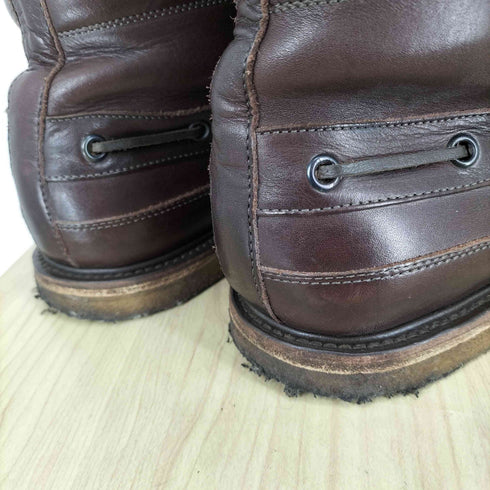 ボッテガヴェネタ BOTTEGA VENETA ファーレザーブーツ メンズ EUR:43