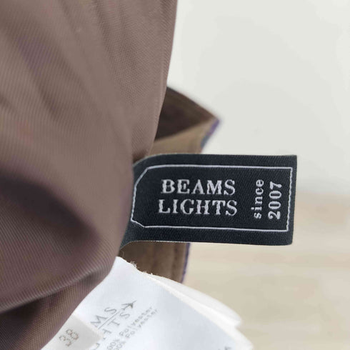 ビームスライツ BEAMS Lights 手洗い可能 ハイウエスト チェック柄 タイトスカート レディース JPN:38