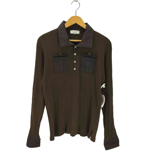 アーヴェヴェ a.v.v homme ニットポロシャツ メンズ JPN:46