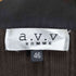 アーヴェヴェ a.v.v homme ニットポロシャツ メンズ JPN:46