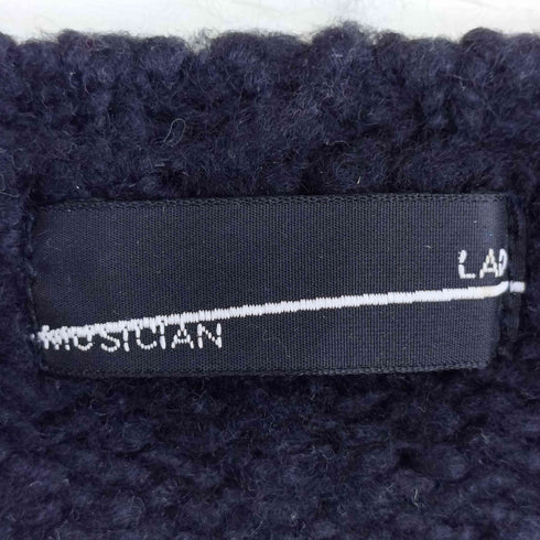 ラッドミュージシャン LAD MUSICIAN ビーズ ニットセーター メンズ 40